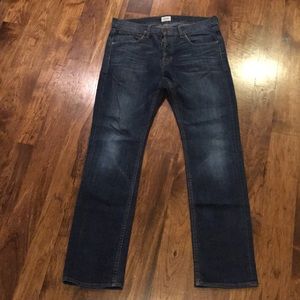 Pre-owned Hudson Byron Straight Jeans